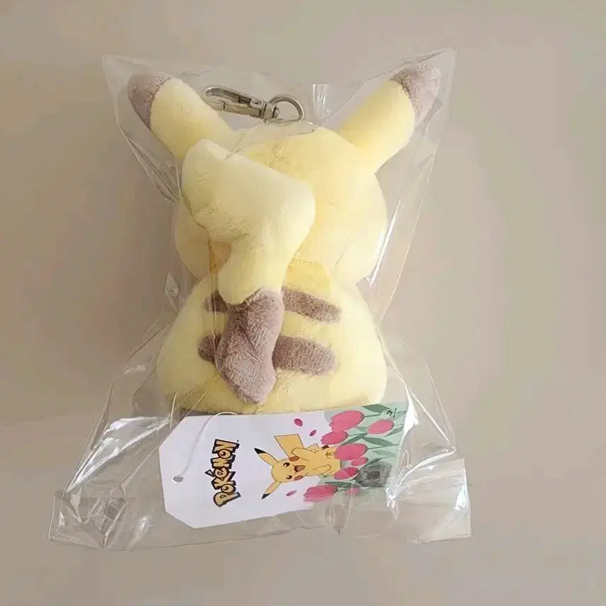 [BUNJANG] Pokemon Pikachu Rose Keyring / 정품 포켓몬스터 피카츄 키링 새상품