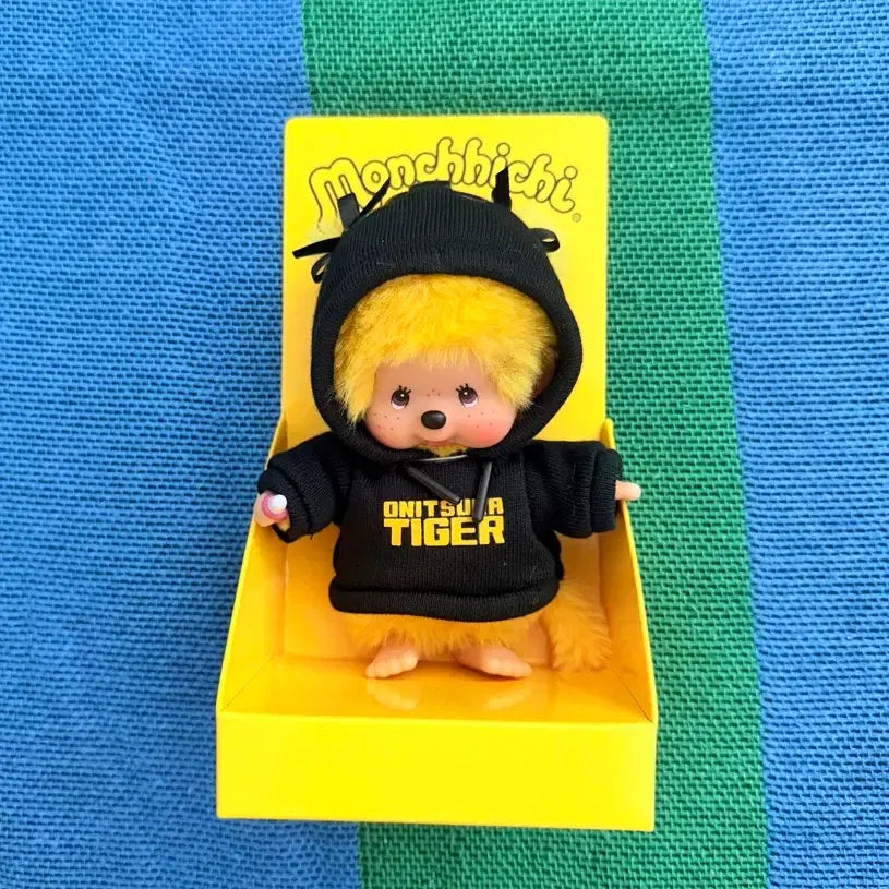 [BUNJANG] Monchhichi Onitsuka Tiger Collaboration Plush / 몬치치 콜라보 새상품 오니츠카타이거