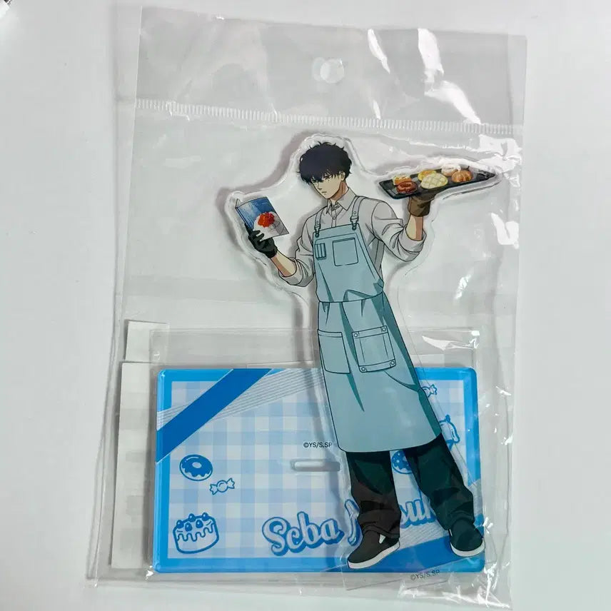 [BUNJANG] Sakamo days Natsuki Seba Acrylic White Day Valentine Cooking Figure / 사카모토데이즈 사카데이 나츠키 세바 아크릴 화이트데이 발렌타인 쿠킹 피규어