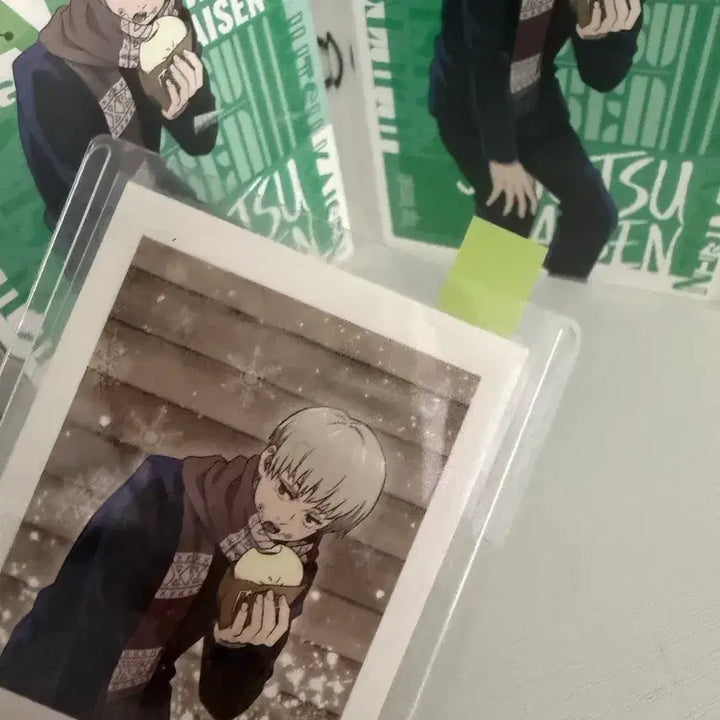 [BUNJANG] Jujutsu Kaisen Toge Inumaki Winter Postcard Pashra Paper Goods Set / 주술회전 겨울 엽서 이누마키 토게 파샤 지류