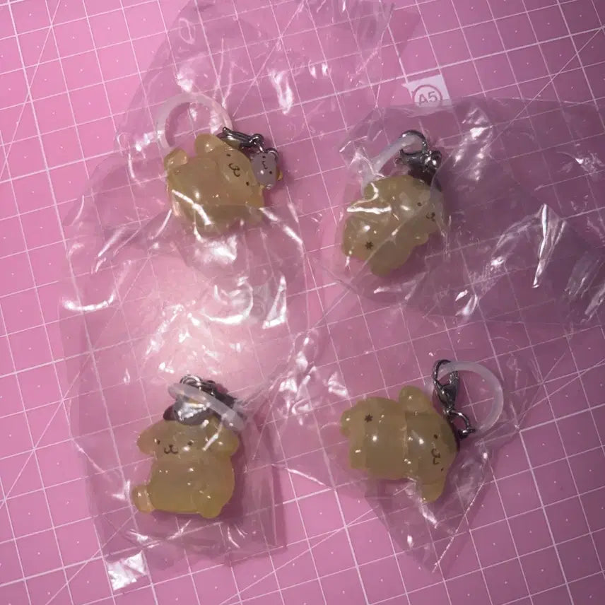 [BUNJANG] Pompompurin "Mejirushi Muffin" Pompom &amp; "Kajapom" Pompom Gacha Bundle Set / 폼폼푸린 메지루시 머핀 폼푸 + 그냥 폼푸 일괄 가챠 가차