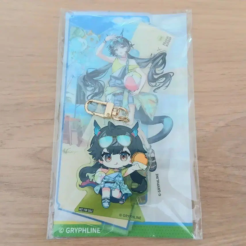 [BUNJANG] Arknights Endfield Frankburger Jincheonwoo Acrylic Stand &amp; Keyring Set / 명일방주 엔드필드 프랭크버거 진천우 아크릴스탠드 키링