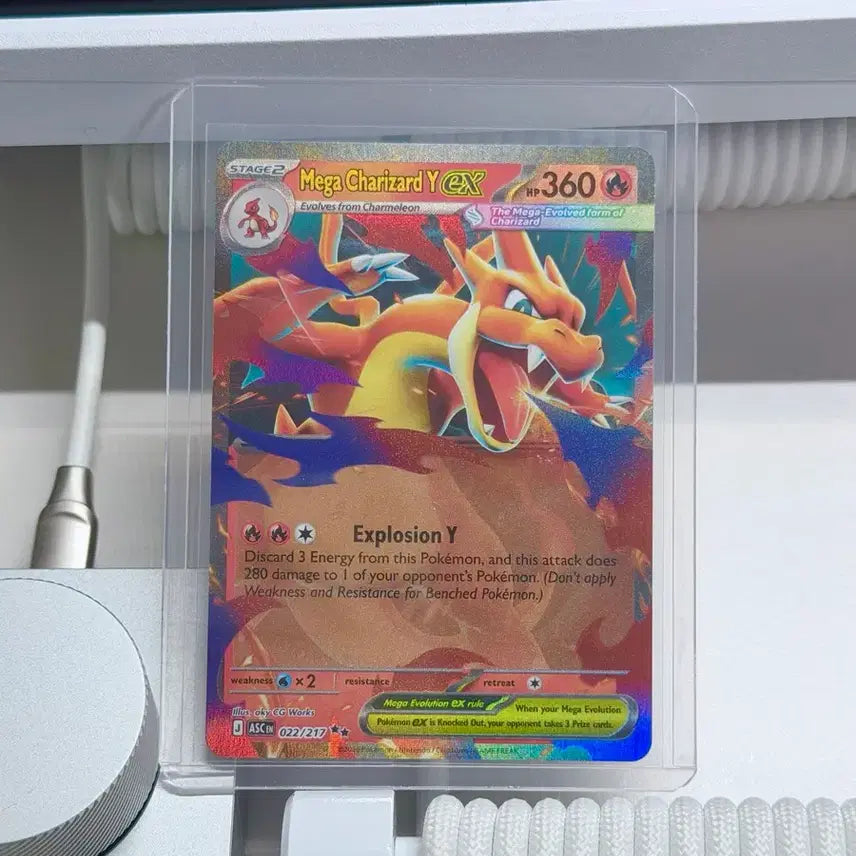 [BUNJANG] Pokemon TCG North America Mega Charizard Y EX Graded Card / 포켓몬카드 북미판 메가리자몽Y EX 등급용 싱글카드