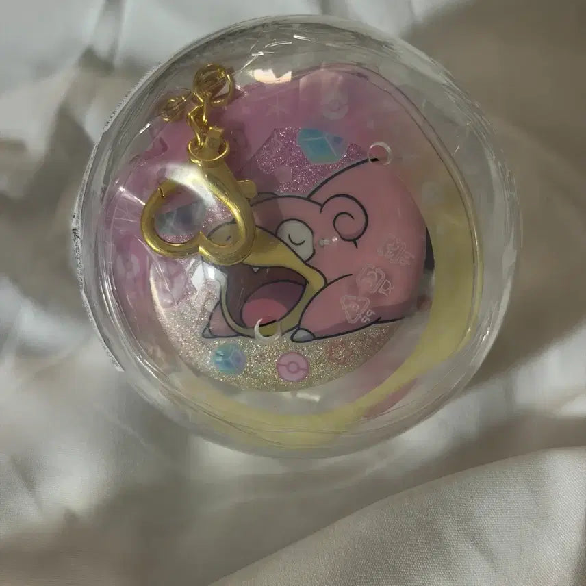 [BUNJANG] Pokemon Busan Pop-up Slowpoke Can Badge, Fan, Keyring / 포켓몬 부산 팝업 야돈 캔뱃지 부채 키링