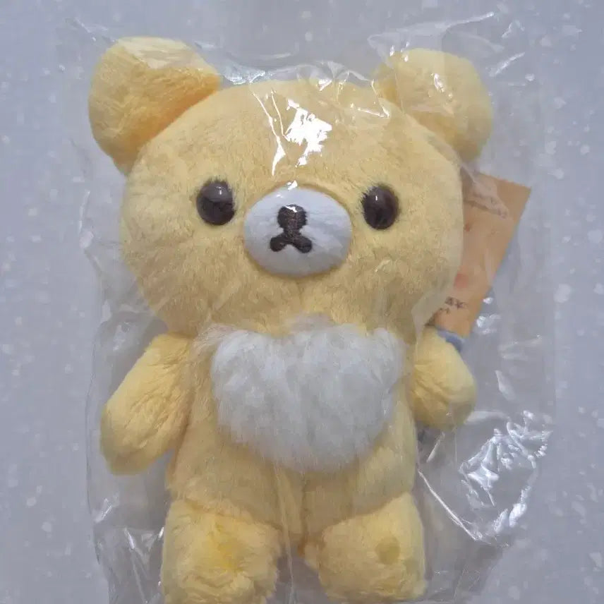 [BUNJANG] Chairoy Kkooguma 10th Anniversary Yellow Cheese Kkooguma Plush Doll (Sealed) / [정품 미개봉]차이로이 코구마 10주년 5color 치즈 코구마 노랑 인형 치즈코구마
