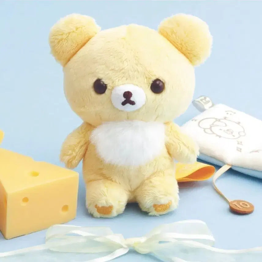 [BUNJANG] Chairoy Kkooguma 10th Anniversary Yellow Cheese Kkooguma Plush Doll (Sealed) / [정품 미개봉]차이로이 코구마 10주년 5color 치즈 코구마 노랑 인형 치즈코구마