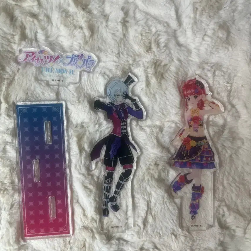 [BUNJANG] Starpara Pripara Shikoine Hibiki Juri Acrylic Stand / 스타파라 프리파라 아이카츠 시쿄인 히비키 쥬리 아크릴 스탠드