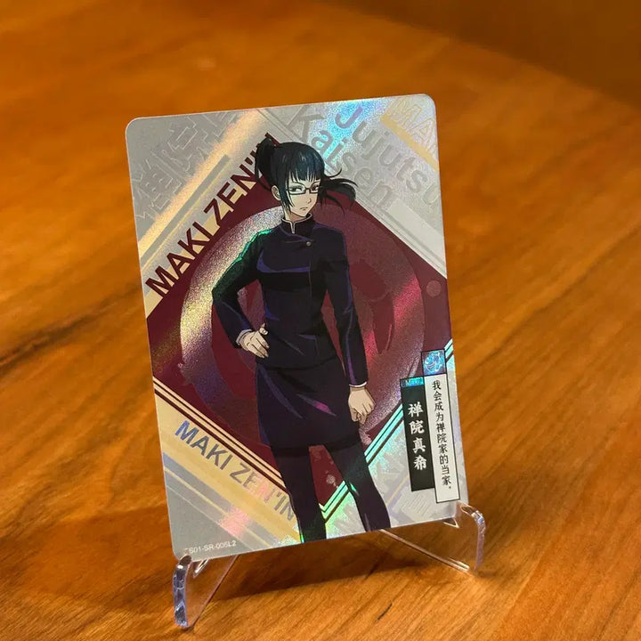 [BUNJANG] Jujutsu Kaisen Card - Maki Zenin SR Card / 주술회전 카드 - 젠인 마키 SR 카드