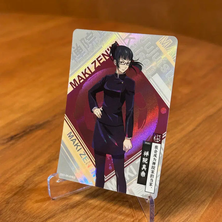 [BUNJANG] Jujutsu Kaisen Card - Maki Zenin SR Card / 주술회전 카드 - 젠인 마키 SR 카드