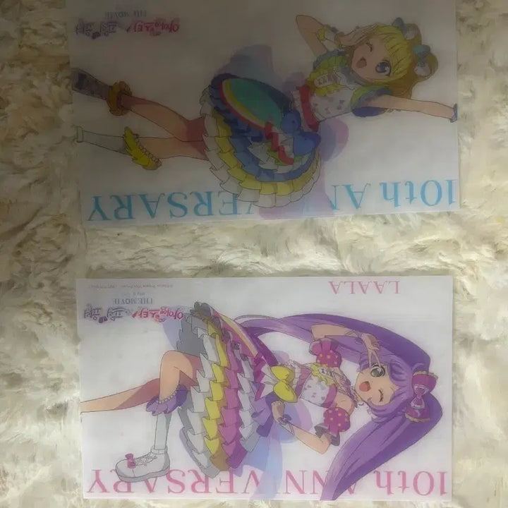 [BUNJANG] Star Para PriPara Aikatsu! Movie King Blue Sheet Set / 스타파라 프리파라 아이카츠 특전 영화 킹블 시트지