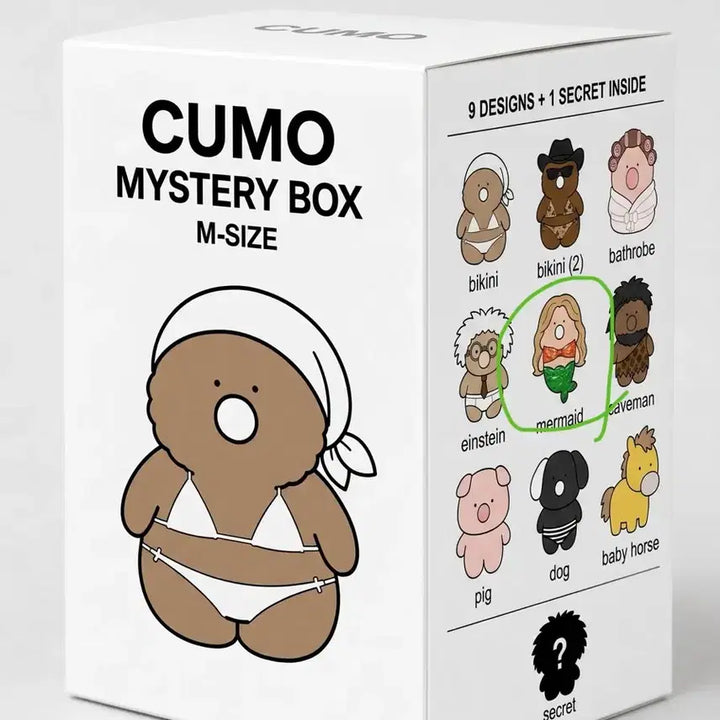 [BUNJANG] Cumo Mermaid Character Mystery Doll Keychain / cumo 쿠모 미스테리 랜덤 인형 키링 머메이드 인어