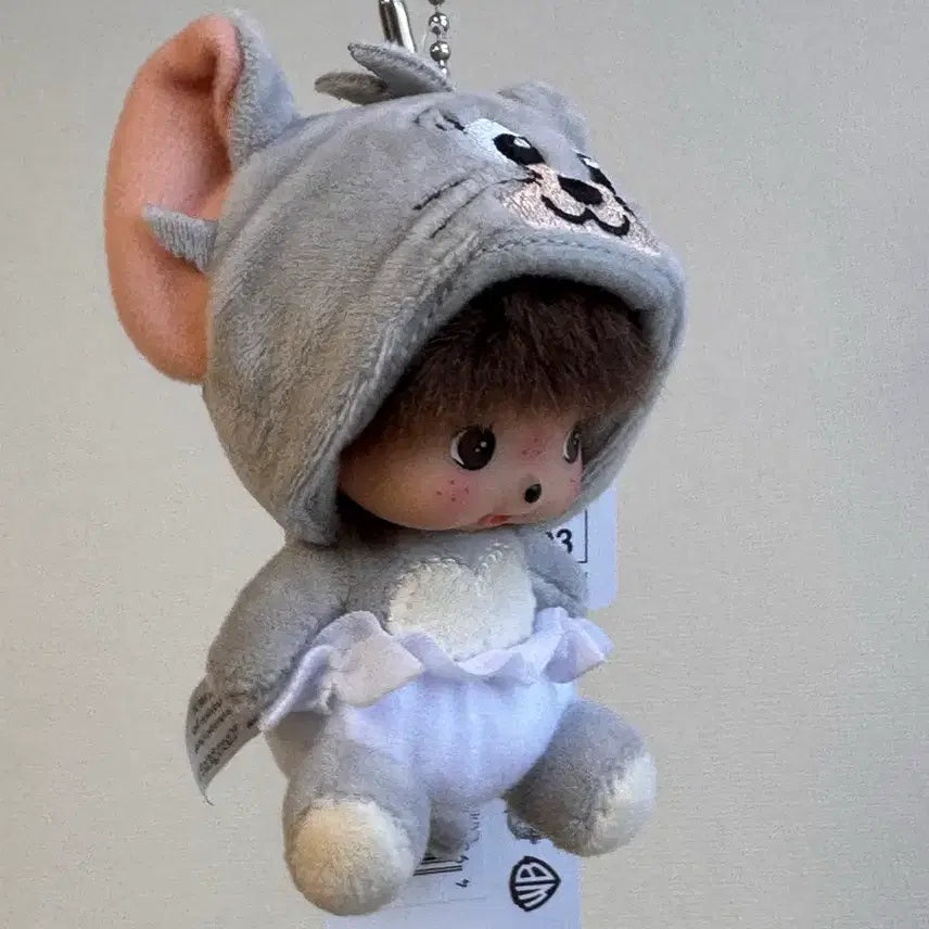 [BUNJANG] Tom and Jerry Collaboration Tuffy Baby Chichi Doll Keyring / 톰과제리 콜라보 터피 베비치치 인형 키링