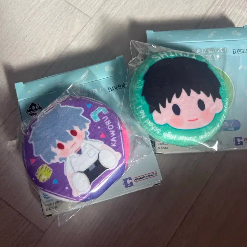 [BUNJANG] Evangelion China Exclusive Kuji Shinji &amp; Kaworu Doll Bundle Set / 에반게리온 중국한정 쿠지 신지 카오루 일괄 택포