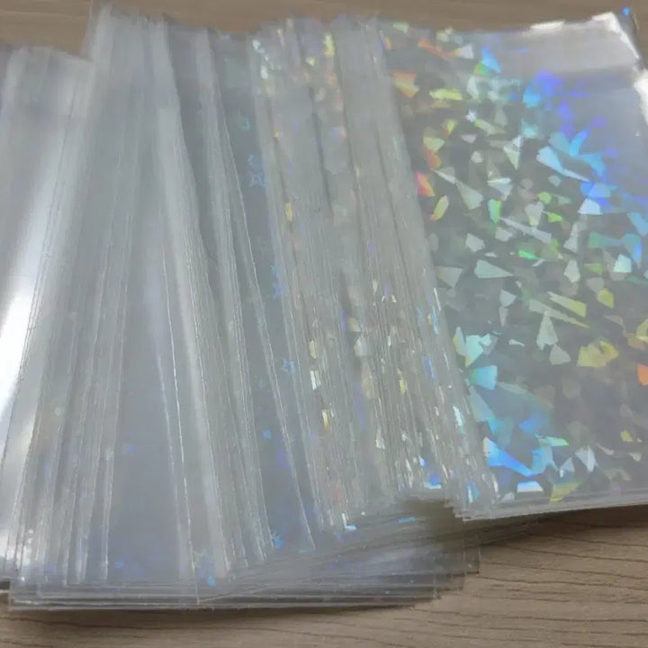 [BUNJANG] Photocard Holder Hologram Sleeve (340 pcs) / 슬리브 opp 포토카드 홀로그램 340장