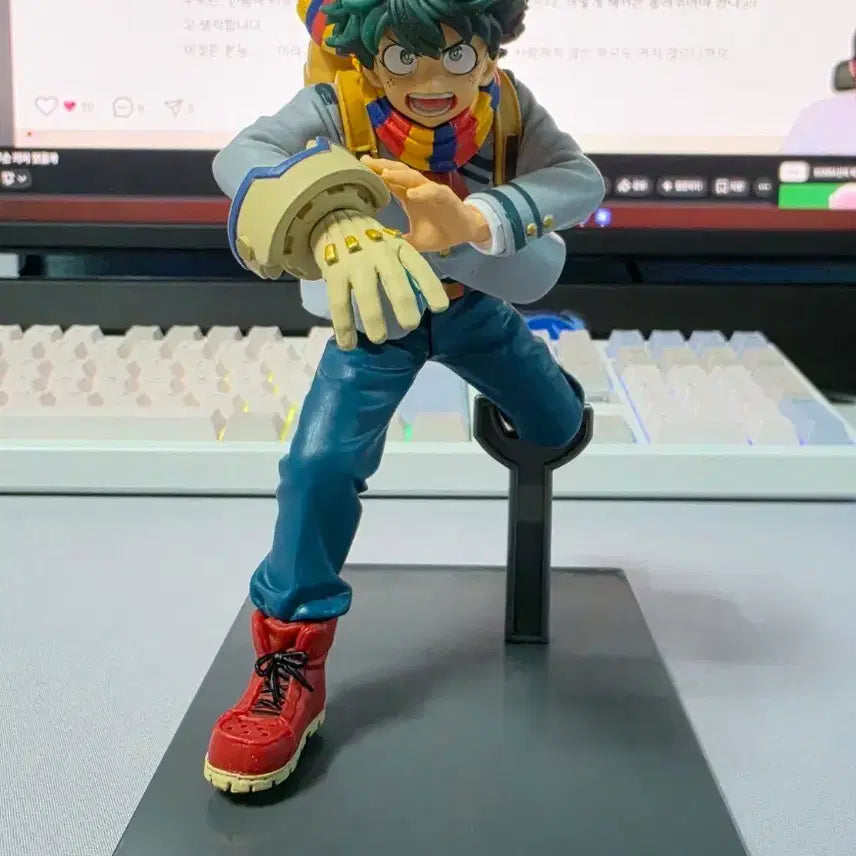 [BUNJANG] My Hero Academia Izuku Midoriya Brave Graph Figure / 나의 히어로 아카데미아 미도리야 이즈쿠 브레이브그래프