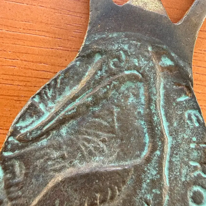 [BUNJANG] 1950s Estimated Vintage Brass Fish Bottle Opener / 1950s 추정 빈티지 황동 물고기 병따개