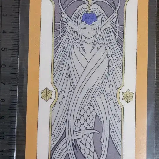 [BUNJANG] Cardcaptor Sakura Cerberus Card WATERY Sticker Set / 카드캡터체리 크로우카드 WATERY 스티커 및 9장