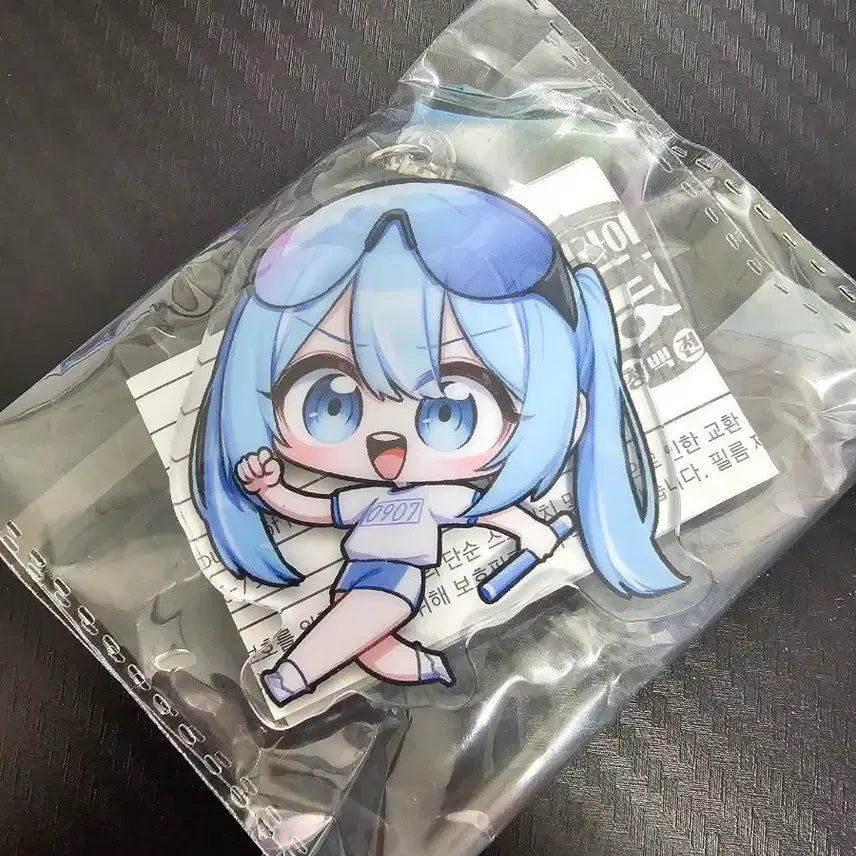 [BUNJANG] Stellive Sports Day Arashi Tabi Acrylic Keyring (Sealed) / 미개봉 스텔라이브 운동회 키링 아라하시 타비 키링 굿즈 판매