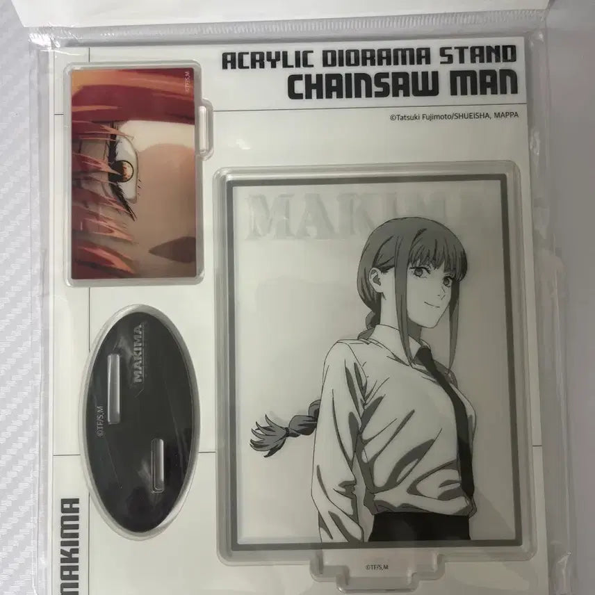 [BUNJANG] Chainsaw Man Popup Acrylic Diorama Makima (Sealed) / 미개봉) 체인소맨 팝업 아크릴 디오라마 마키마