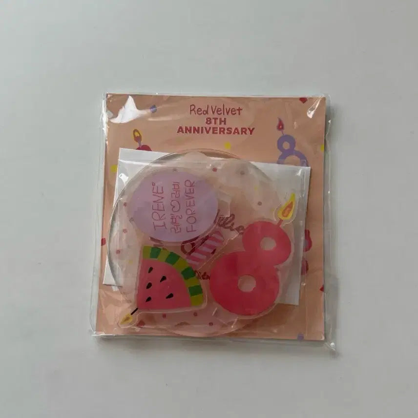 [BUNJANG] Red Velvet Irene 8th Anniversary MD Acrylic Stand Photocard / 레드벨벳 아이린 8주년 엠디 아크릴 스탠드 포카
