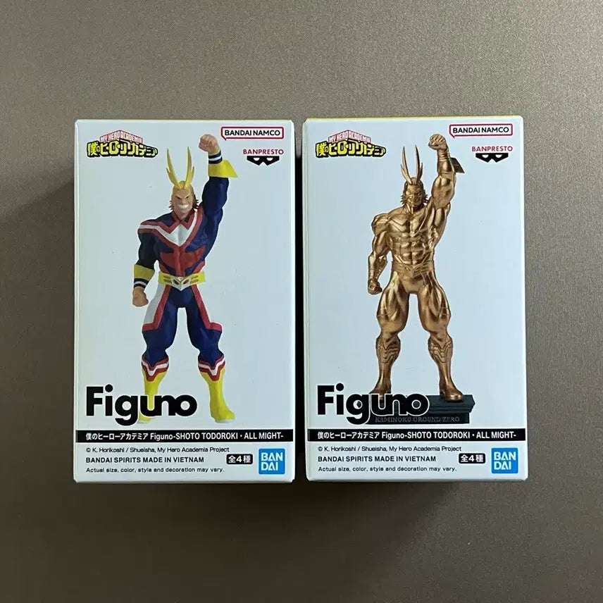 [BUNJANG] All Might 2-Figure Set (Figuno) - My Hero Academia / 나히아/히로아카 올마이트 피규어 2종 (피그노/피구노/Figuno)