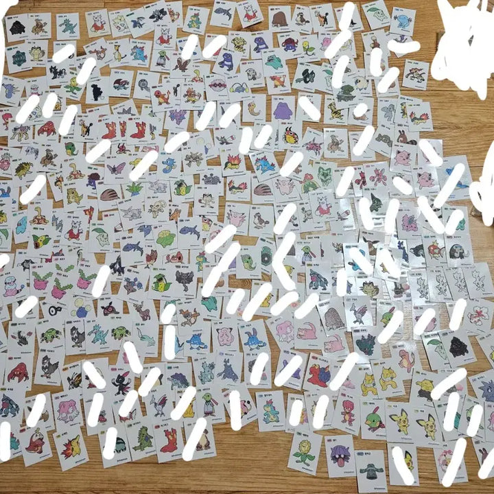 [BUNJANG] Pokemon Sticker Collection Bulk Sale / 포켓몬스터 띠부씰 초대량판매