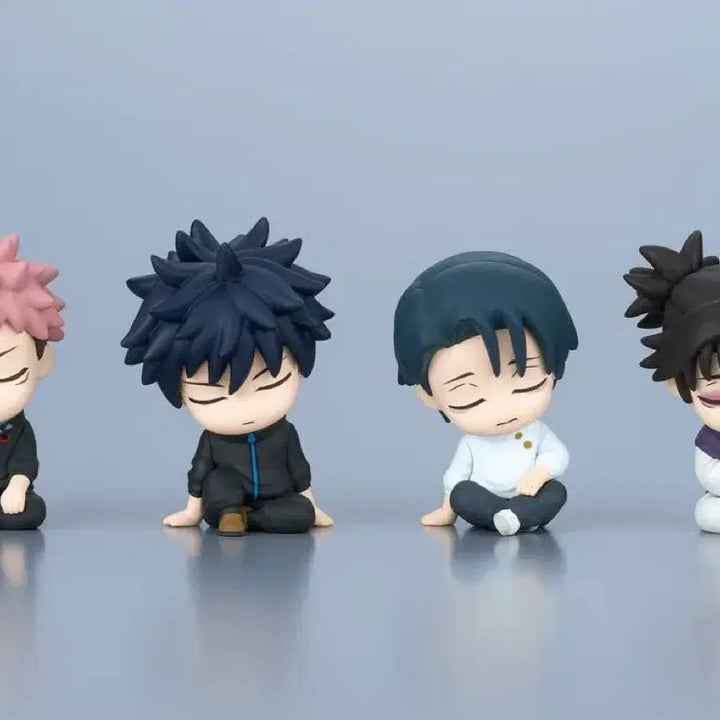 [BUNJANG] Jujutsu Kaisen Shibuya Incident Shoulder Hugging Megumi Yuta Choso 4-Piece Gacha Figure Set / [예약] 주술회전 사멸회유 어깨쿵 유지 메구미 유타 쵸소우 4종 가챠 피규어