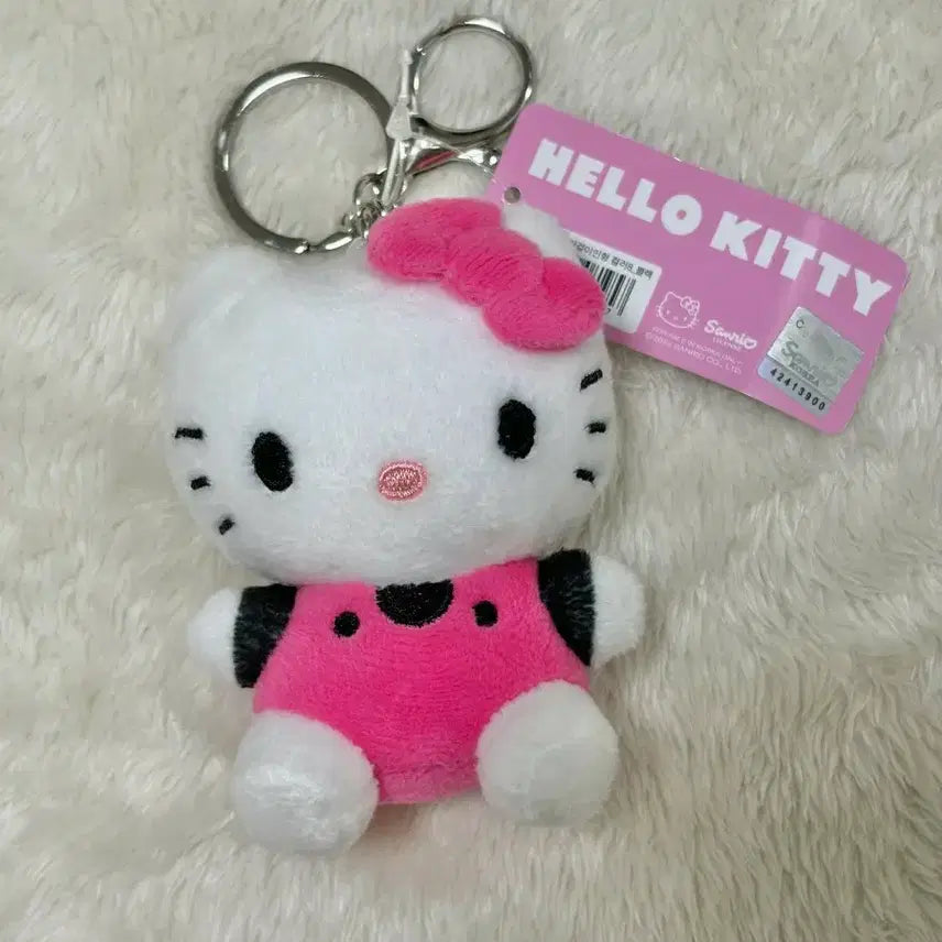 [BUNJANG] Hello Kitty Black Doll Keyring (8cm) / 헬로키티 블랙 인형 키링(8cm)