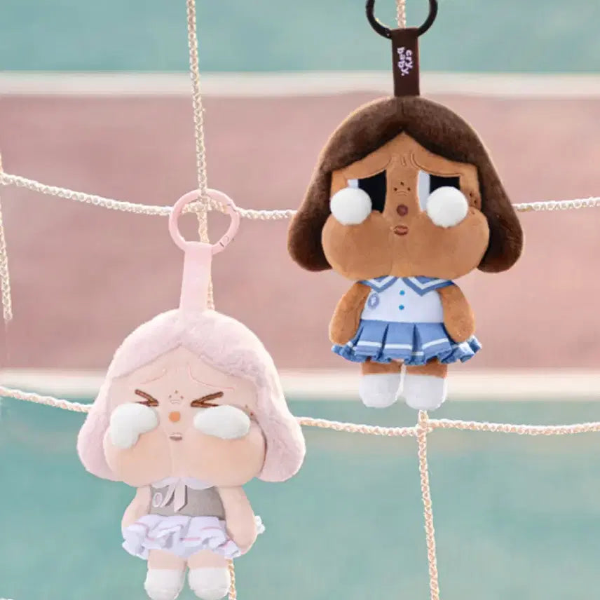 [BUNJANG] Pop Mart CryBaby Sunset Concert Doll Keyring Pink White / 정품 새상품) 팝마트 크라이베이비 선셋 콘서트 인형 키링 핑크 화이트