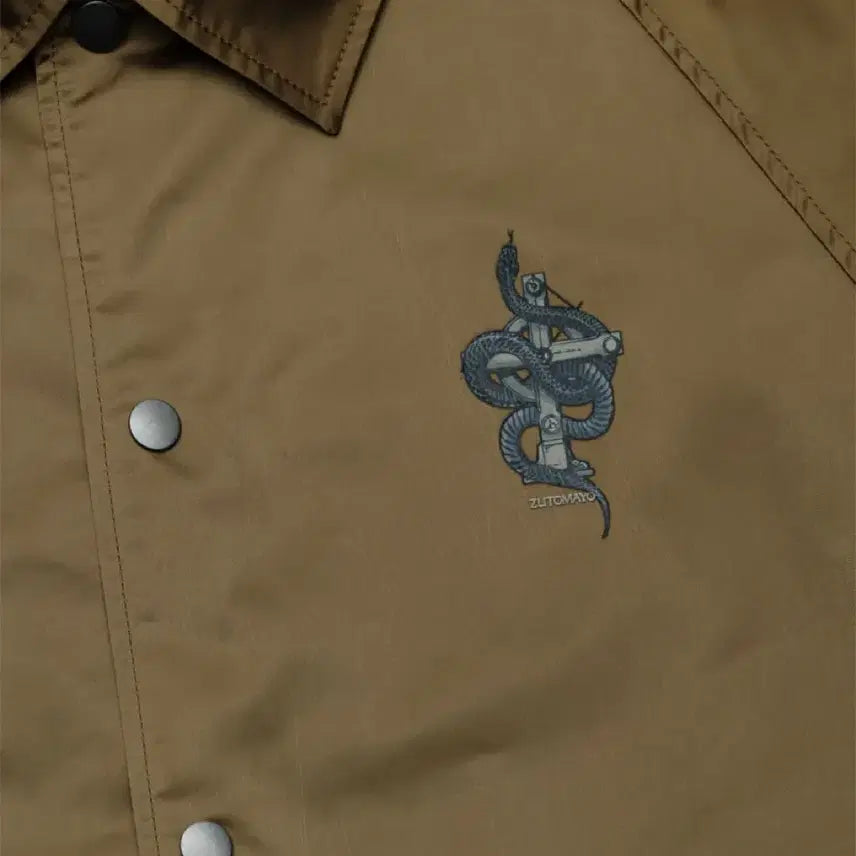 [BUNJANG] Zutto Mayoi Zombie Tour Coach Jacket Bronze L / 즛토마요 좀비투어 코치자켓 브론즈 L 미개봉 판매