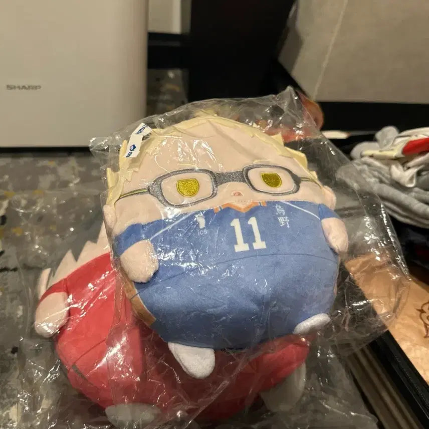 [BUNJANG] Haikyuu!! Nui Kuji C Prize Tsukishima Kei Plush / 하이큐 누이 쿠지 2 C상 츠키시마 M 후와