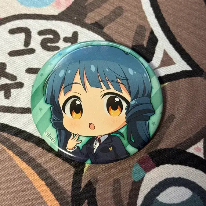 [BUNJANG] Idolmaster Million Live Theater Days Reika Kitakami Can Badge / 아이돌 마스터 밀리언 라이브 시어터 데이즈 키타카미 레이카 캔뱃지