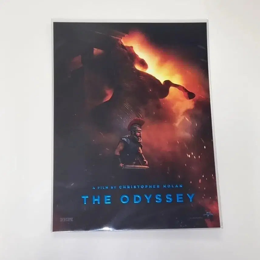 [BUNJANG] The Odyssey Christopher Nolan Signature Art Card Lotte Cinema Special Goods / 영화 오디세이 아트카드 시그니처 롯데시네마 특전 굿즈 롯시 크리스토퍼 놀란