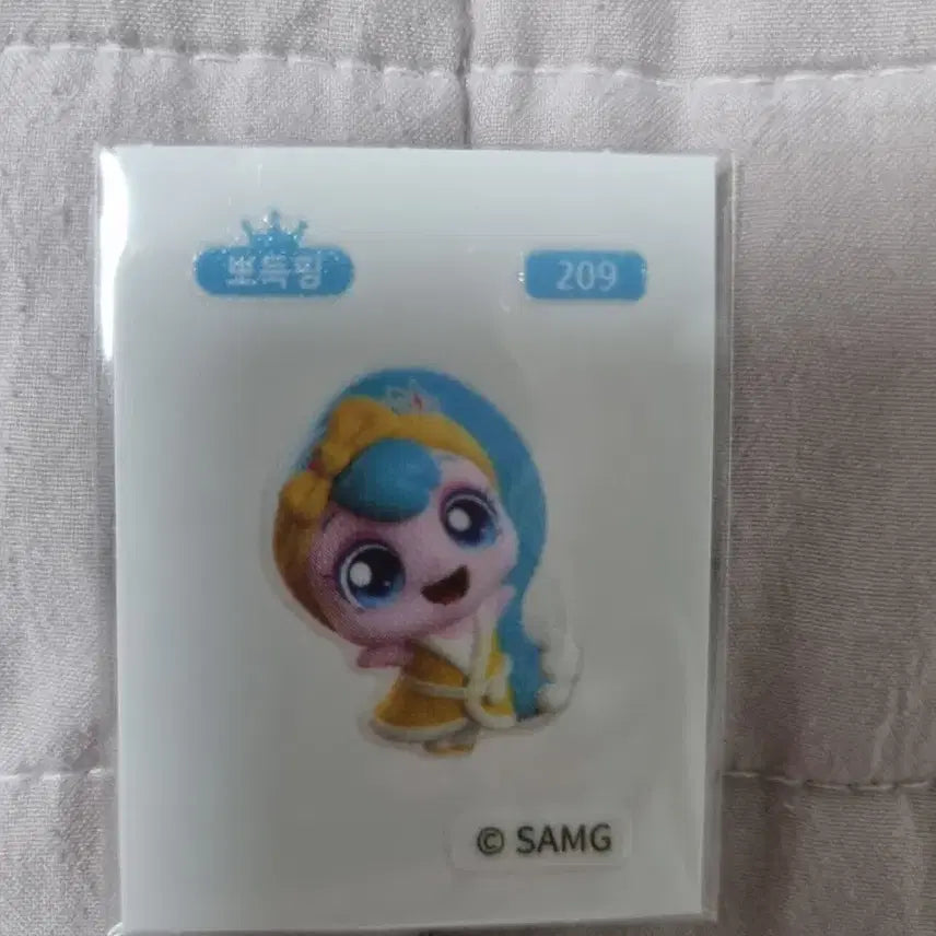 [BUNJANG] Ppo deuk ping 209 Ttinyping Ttiboo Seal / 뽀득핑 띠부씰 209번 티니핑