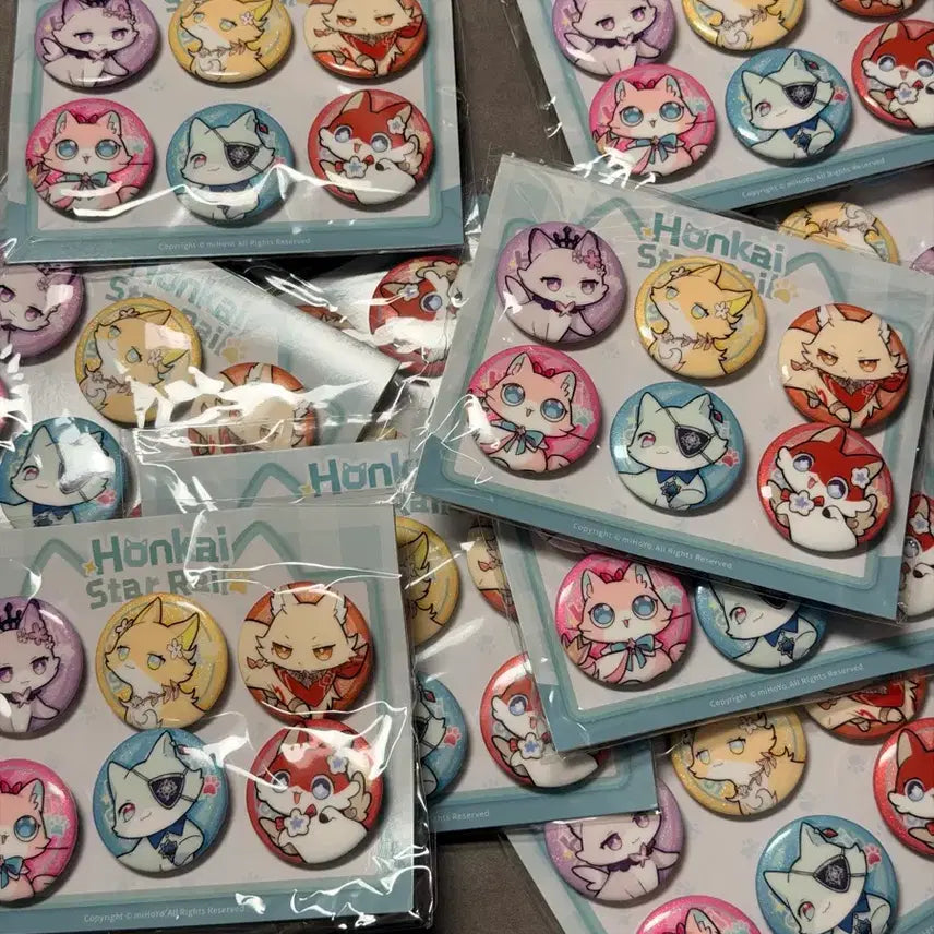 [BUNJANG] Honkai: Star Rail My Day Exclusive Cat Can Badge / [새상품] 붕괴 스타레일 마이데이 특전 고양이 캔뱃지