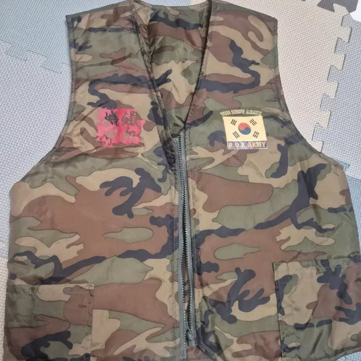 [BUNJANG] Republic of Korea Army Armored Unit Tanker Vest / 대한민국 육군 기갑부대 전차 조끼 군대 밀리터리