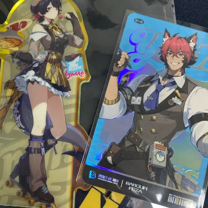 [BUNJANG] Zenless Zone Zero Banolim Collaboration Ellen Acrylic Redeem Card / 젠존제 반올림 콜라보 엘렌 아크릴 리딤카드