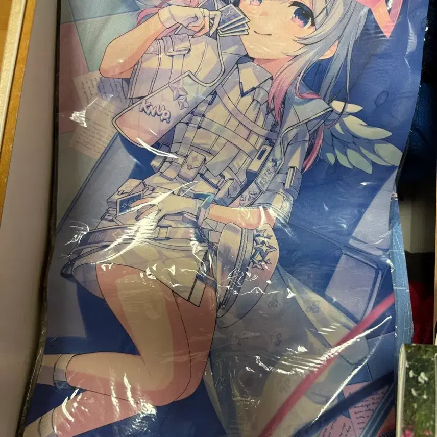 [BUNJANG] Amane Kanata Celestial Guardian Outfit Desk Mat / 아마네카나타 천계경비신의상 마우스패드 장패드 판매