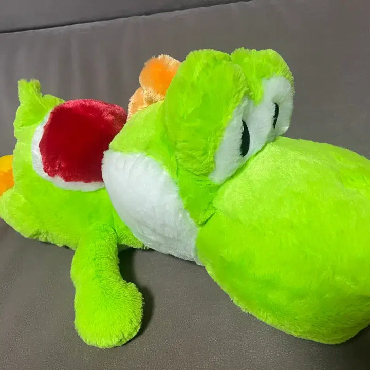 [BUNJANG] Super Mario Yoshi Large Plush 55cm / (새상품)일본 슈퍼마리오 요시 라잉 대형 인형 55cm