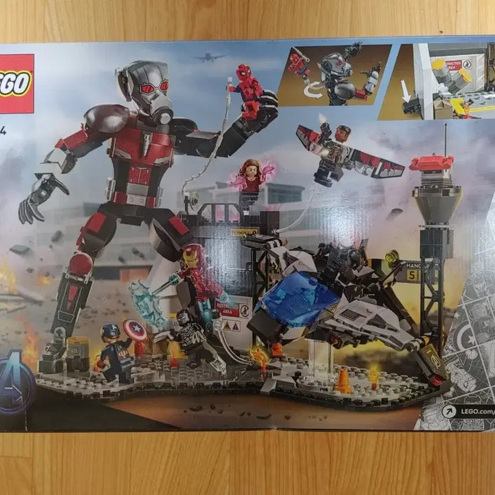 [BUNJANG] LEGO 76314 Marvel Captain America: Civil War Action Battle / (미개봉)(정품)레고 76314 마블 캡틴 아메리카 시빌 워 액션 배틀 팝니다.