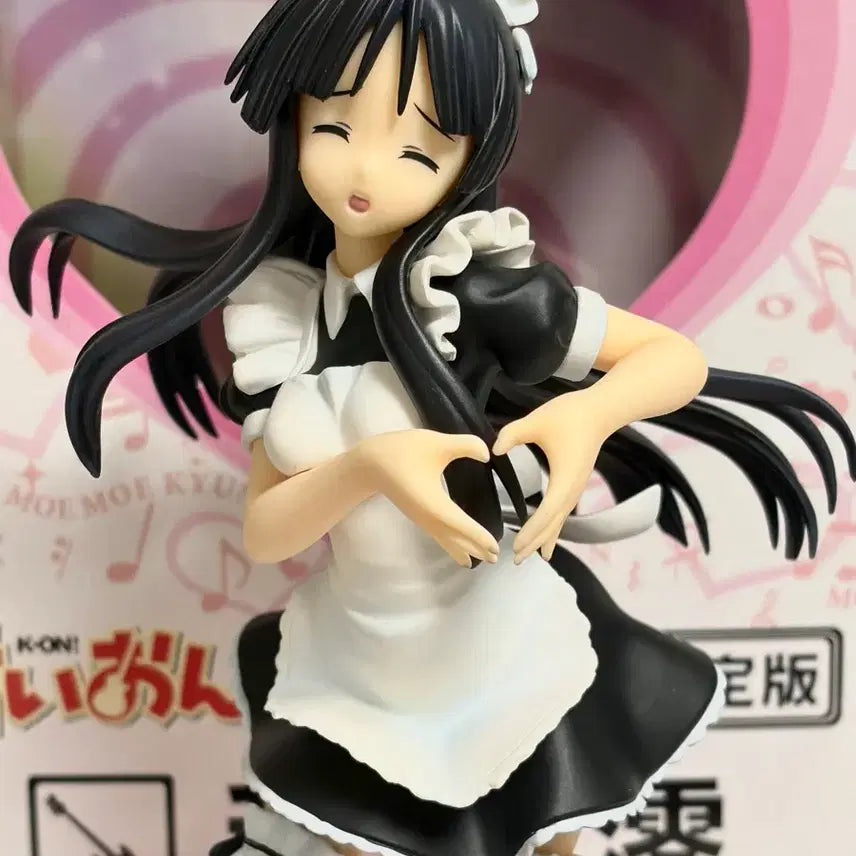 [BUNJANG] K-On Mio Akiyama Moe Moe Kyun Maid Figure P.V.C. Limited Edition / 케이온 미오 모에모에큥 메이드 피규어 프링 한정판 미소녀