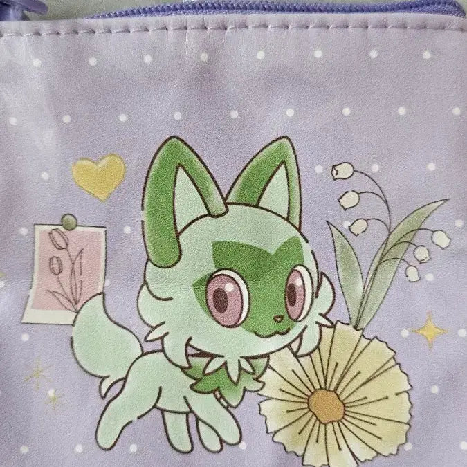[BUNJANG] Pokemon Tote Bag &amp; Pouch Collection Vol. 9 - Nao Ha Pouch / 포켓몬 토트백 &amp; 파우치 콜렉션 vol9 나오하
