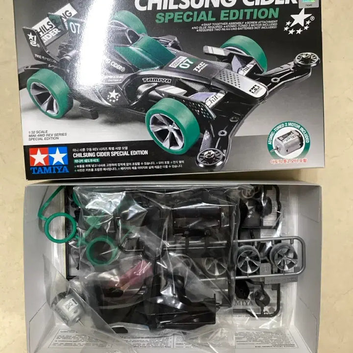 [BUNJANG] Tamiya Chilsung Cider Shadow Shark Special Mini Car 92439 / 타미야 칠성사이다 쉐도우샤크 스페셜 미니카 92439 칠성 사이다