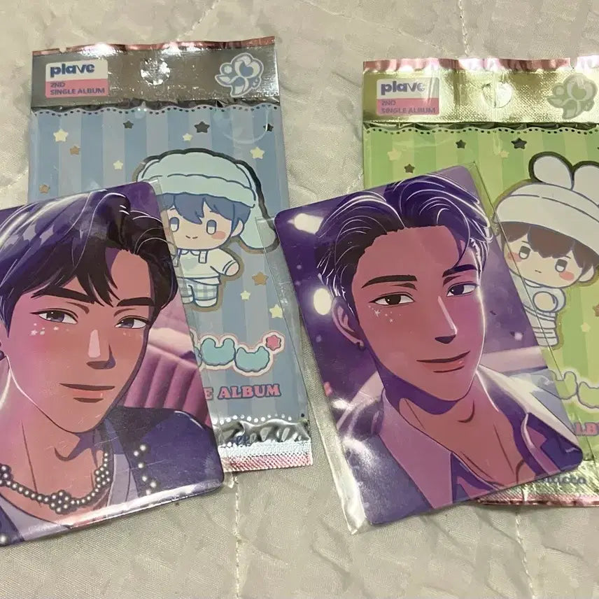 [BUNJANG] PLAVE MD Album Bundle Set with Photocards (Yejun, Hamin) - Sealed / 플레이브 MD 5만원 포카 플뿌 미개봉 앨범 일괄 예준 하민plave