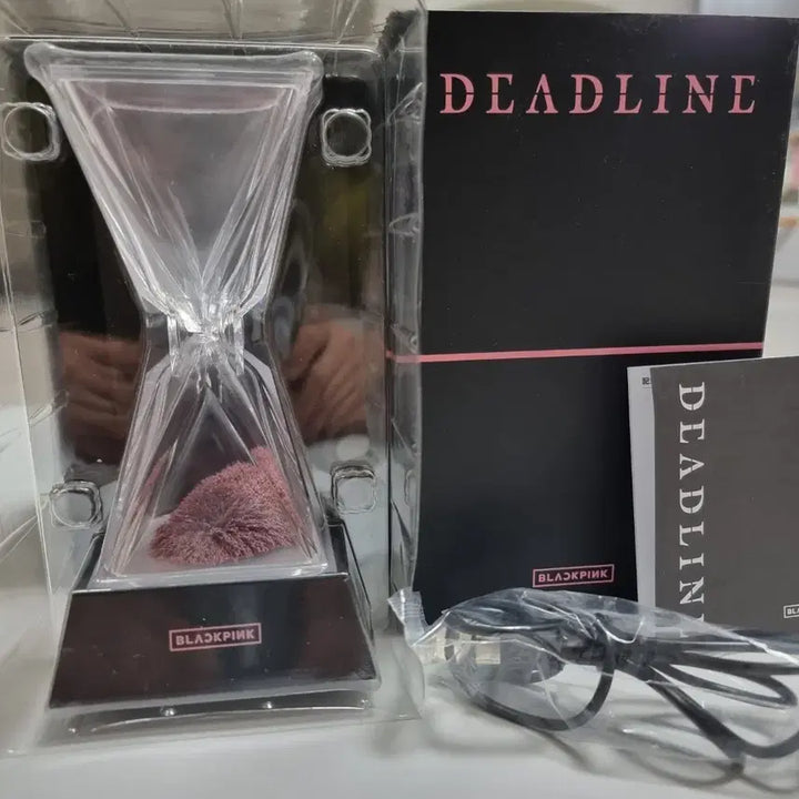 [BUNJANG] Blackpink Hourglass Mood Lamp / 블랙핑크 모래시계 무드등