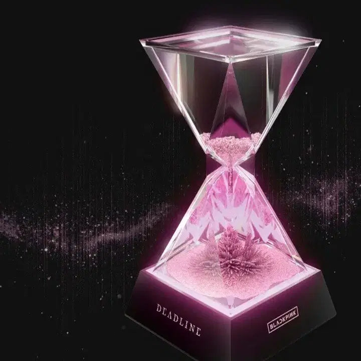 [BUNJANG] Blackpink Hourglass Mood Lamp / 블랙핑크 모래시계 무드등