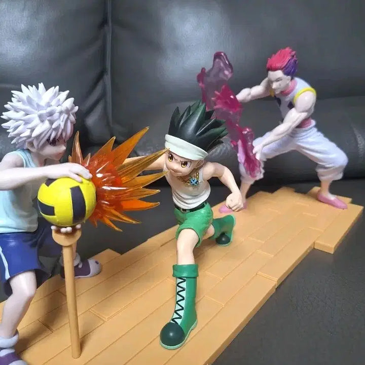 [BUNJANG] Hunter x Hunter Gon, Killua, Hisoka G.I. Grid Island Figure Bundle Set / 헌터헌터 곤,키르아,히소카 G.I 그리드아일랜드 피규어 일괄