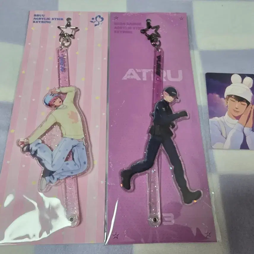 [BUNJANG] Play V Bambi Ppuu Stick Keyring &amp; Bonsebeji Stick Keyring Bundle Set / (미개봉) 플레이브 밤비 뿌우 스틱 키링+본새비지 스틱 키링 일괄 양도