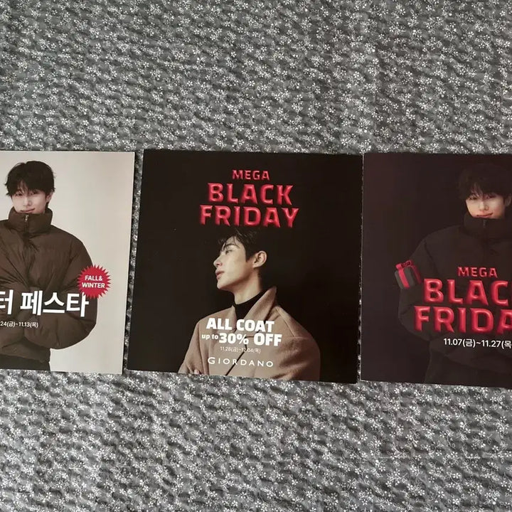 [BUNJANG] Giordano Byun Woo Seok Store Display Poster / 지오다노 변우석 매장용 전단,포스터