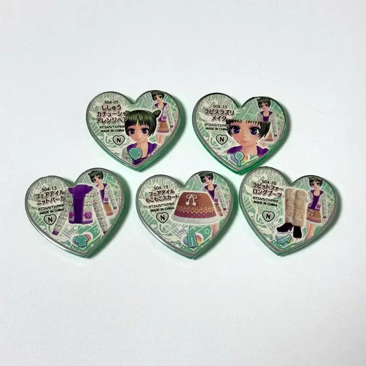 [BUNJANG] PriSutone Japan Exclusive Round Stone Wakana Casual Wear Rare Set Bundle / 프리즘스톤 일판 둥근스톤 우리 와카나 사복 레어 세트 일괄